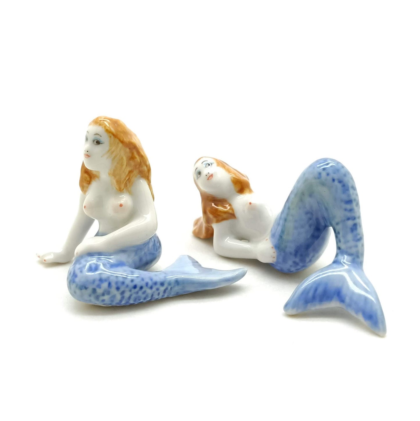 2 Mermaid Figurines