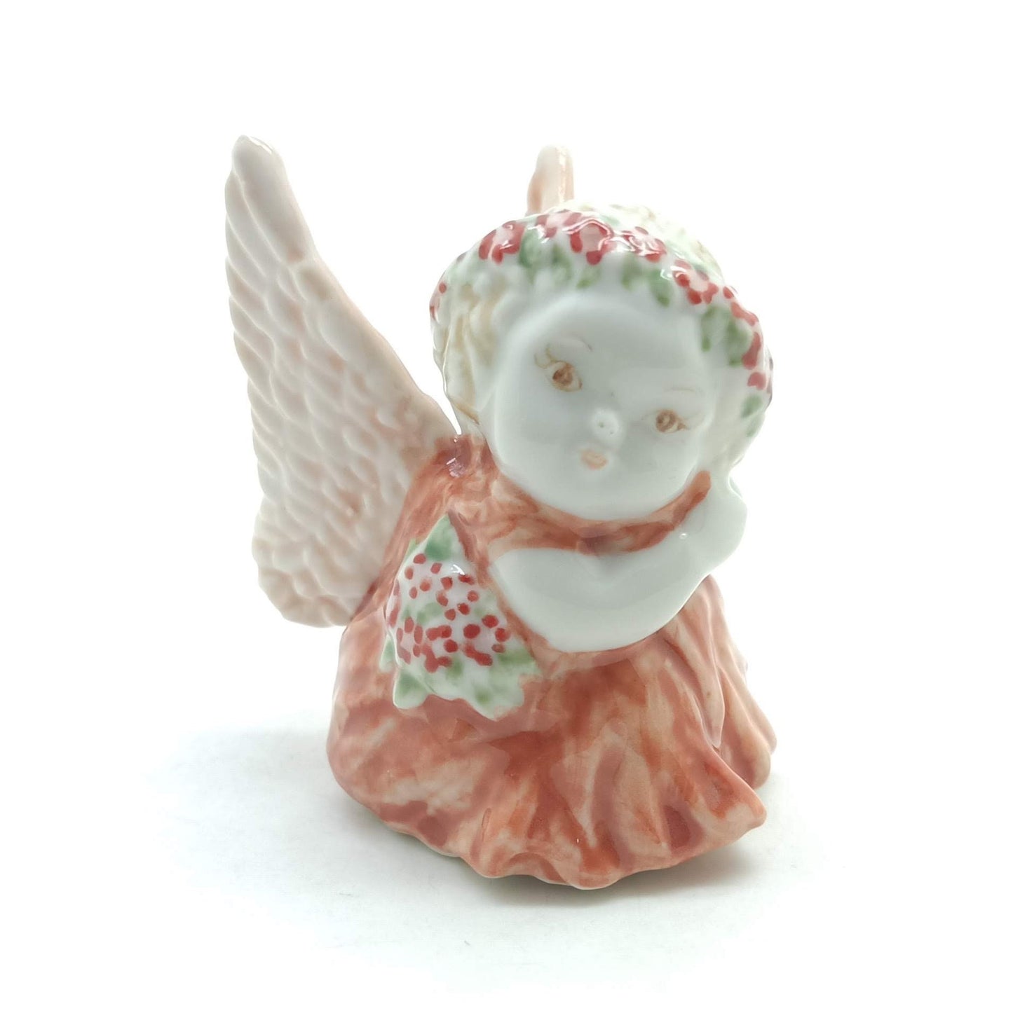 Angel Ceramic Figurine Miniature with Wings Statue