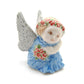 Angel Ceramic Figurine Miniature with Wings Statue