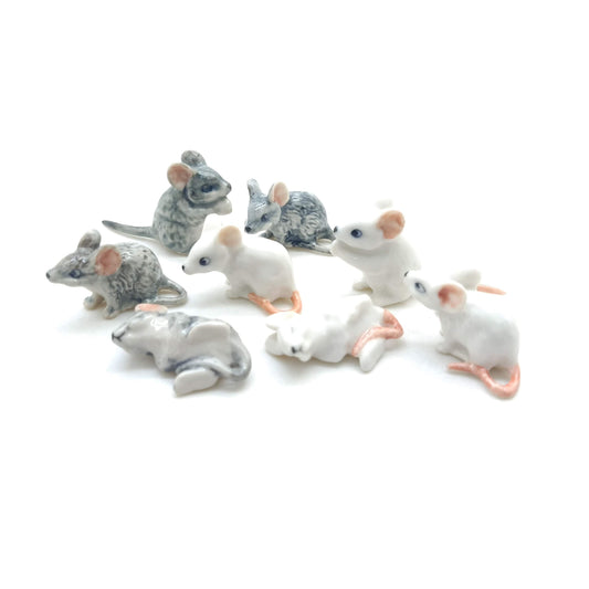 Set of 4 Mice Mouse Rats