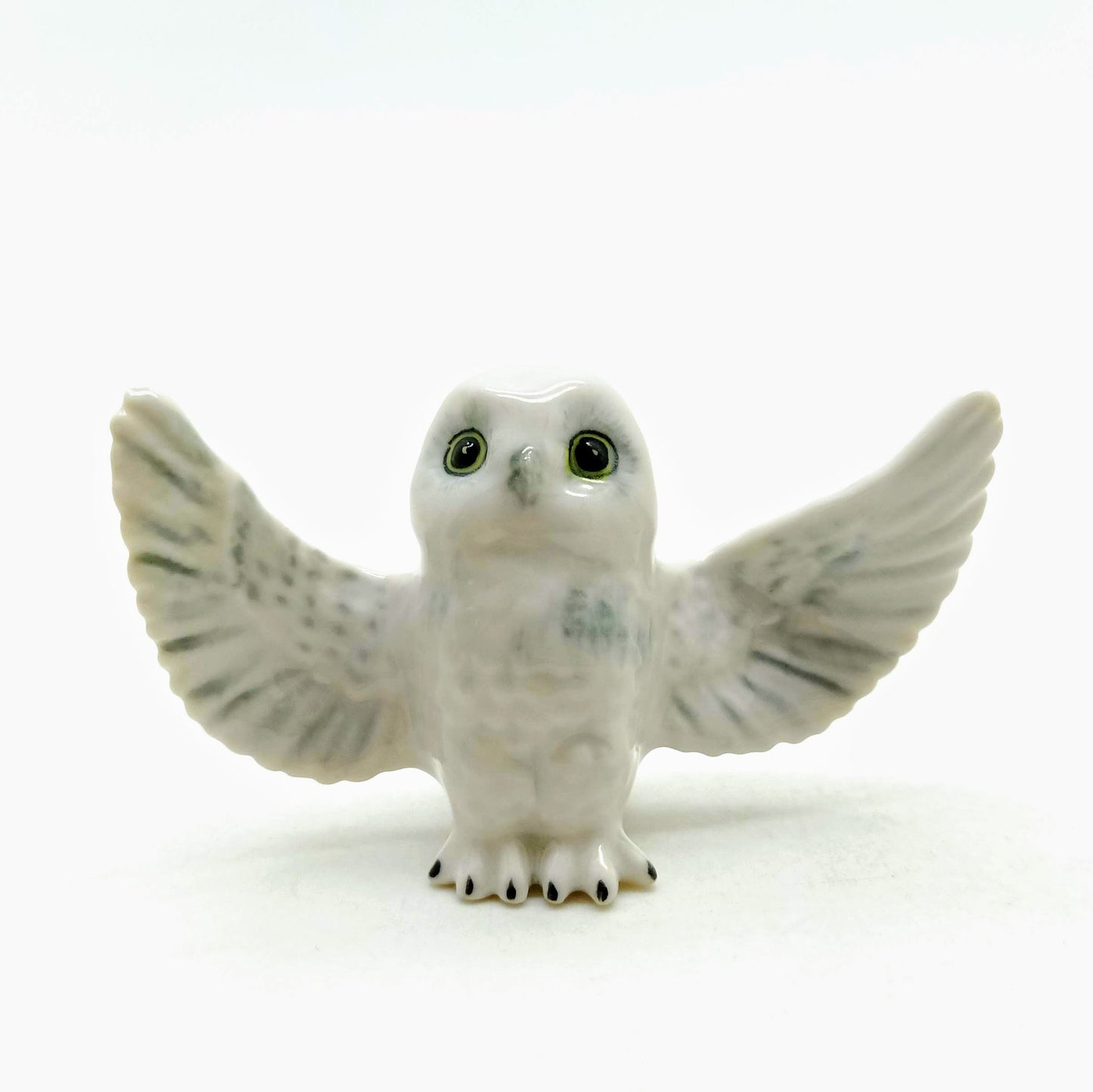 Owl Spreading Wings Figurine