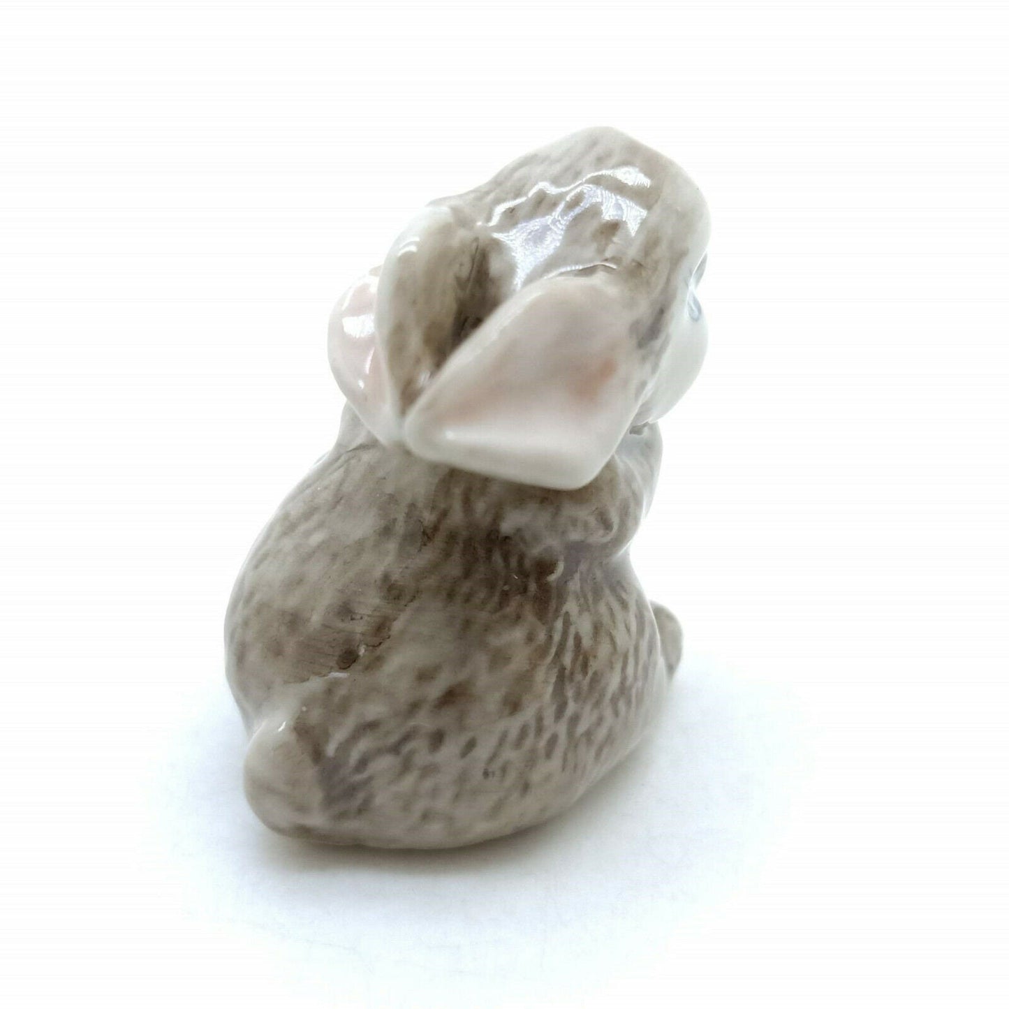 Set of 2 Rabbit Figurine Ceramic Animal Animal Statue