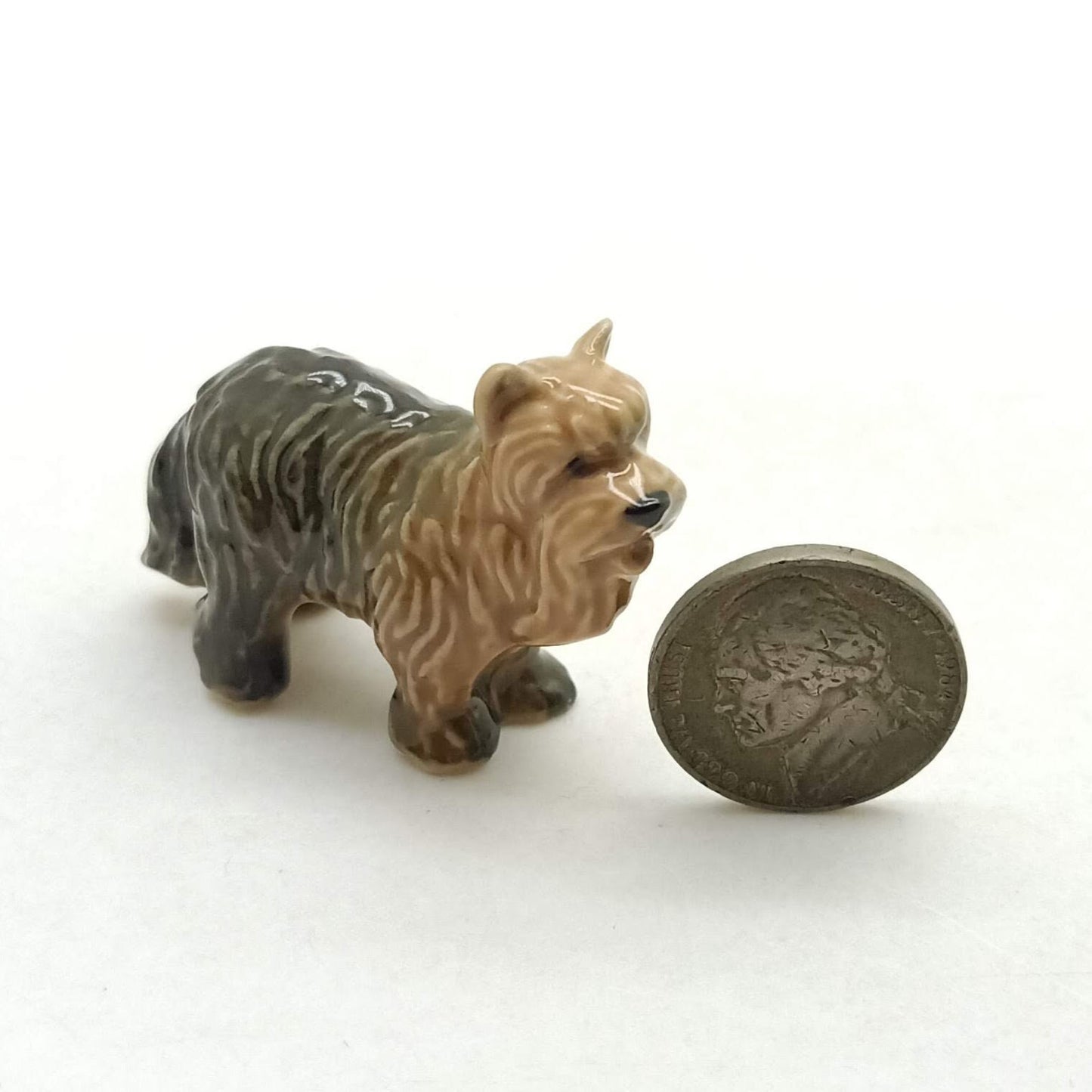 4 Yorkshire Terrier Figurines