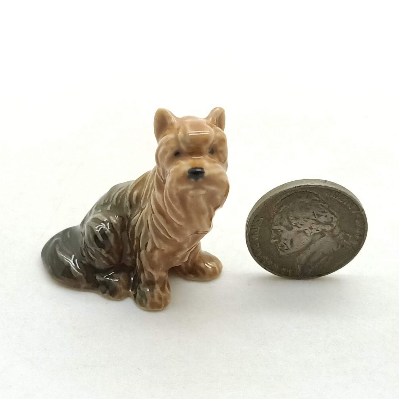 4 Yorkshire Terrier Figurines