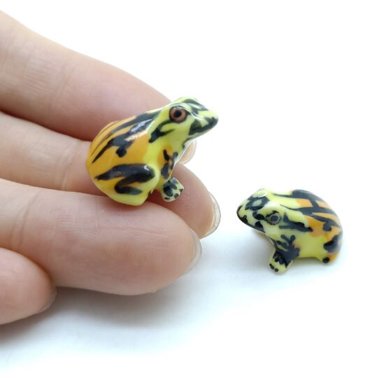 Pair of 2 Tiny Frogs
