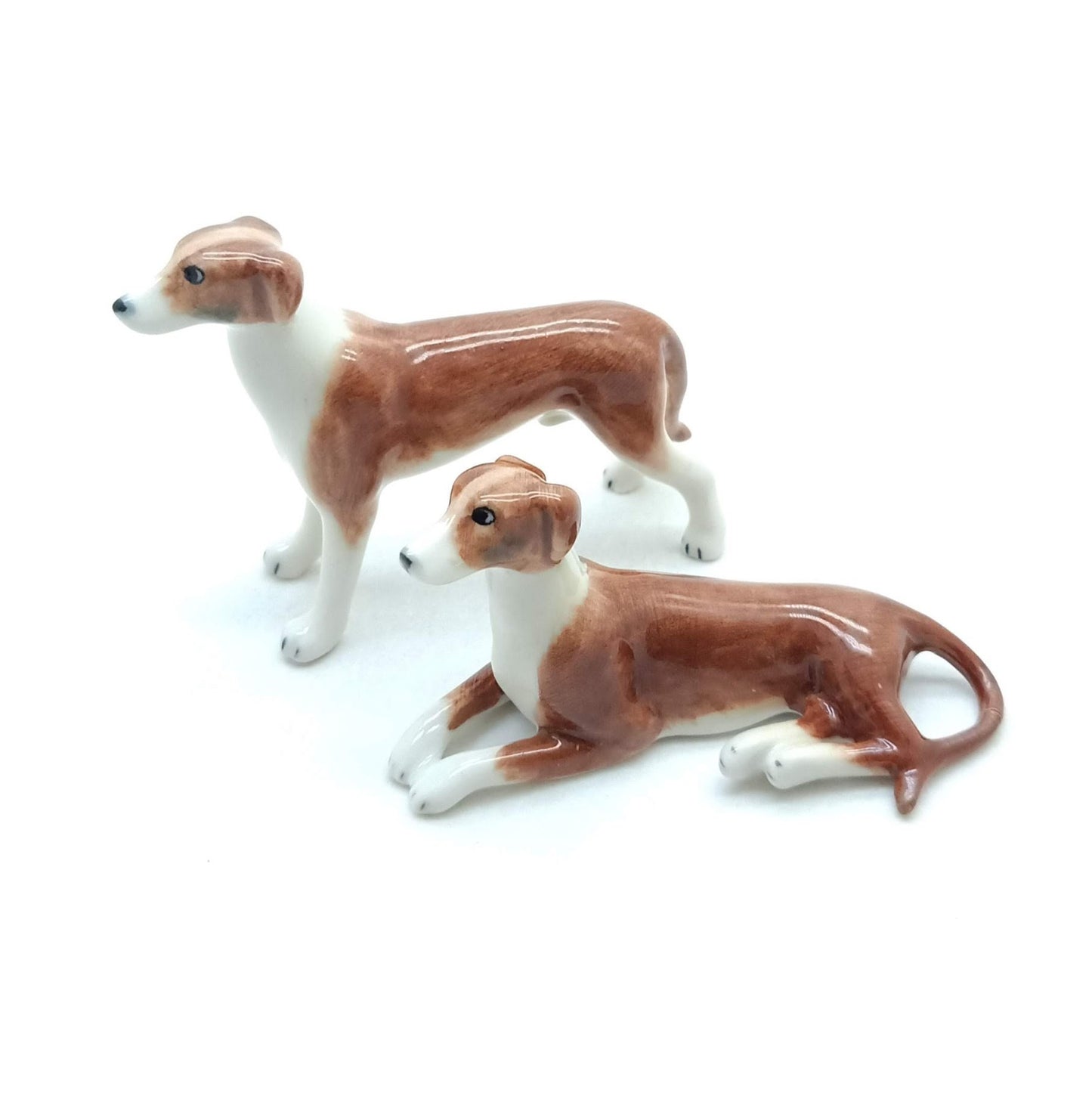 2 Greyhound Dogs