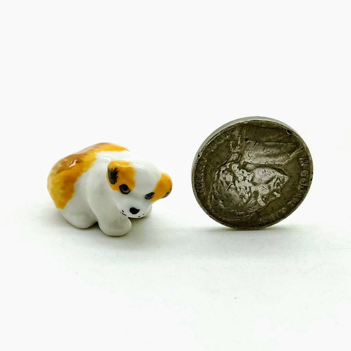 3 Iceland Sheepdog Dog Ceramic Figurines Statue
