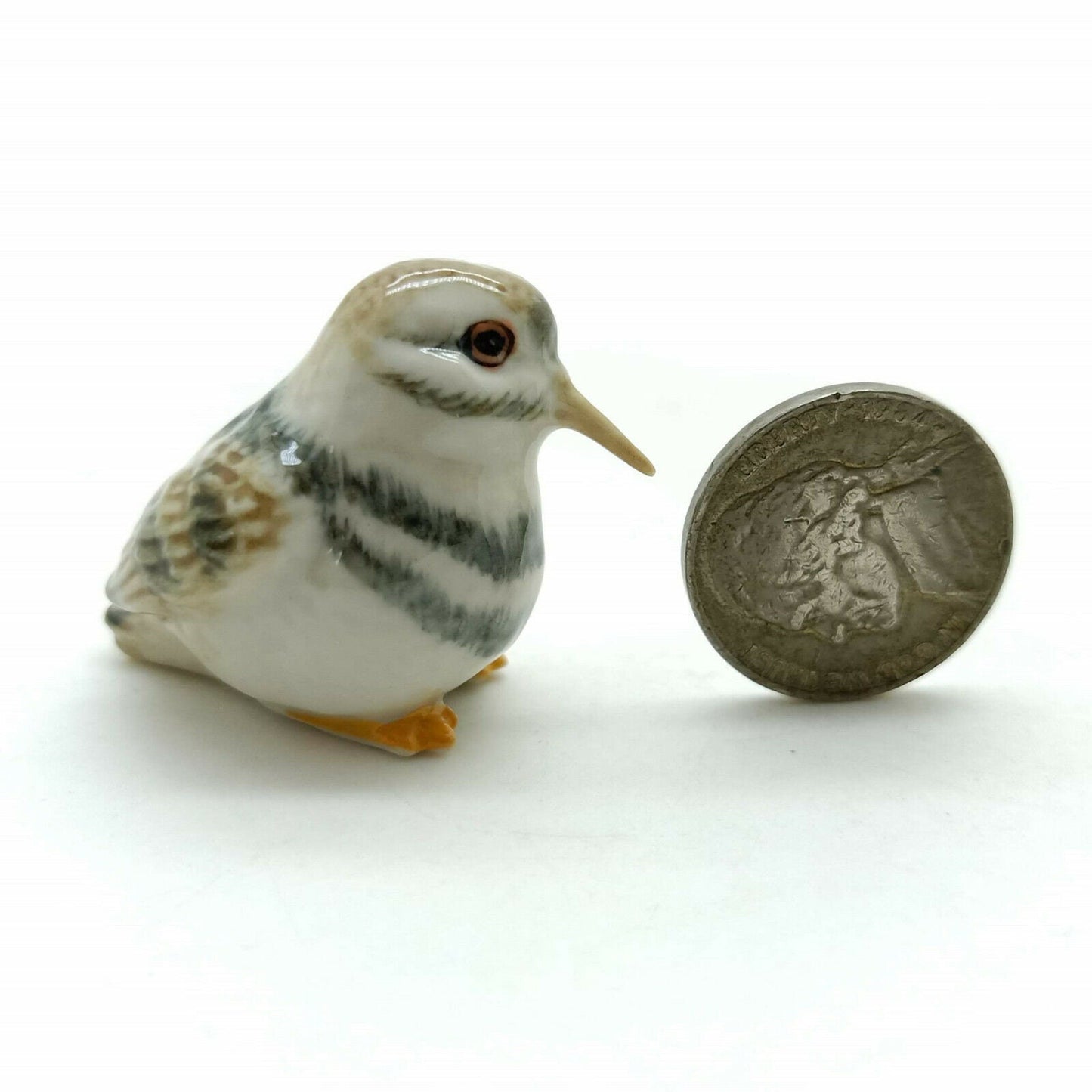 Whistle Owl Bird Fish Ceramic Figurine Statue