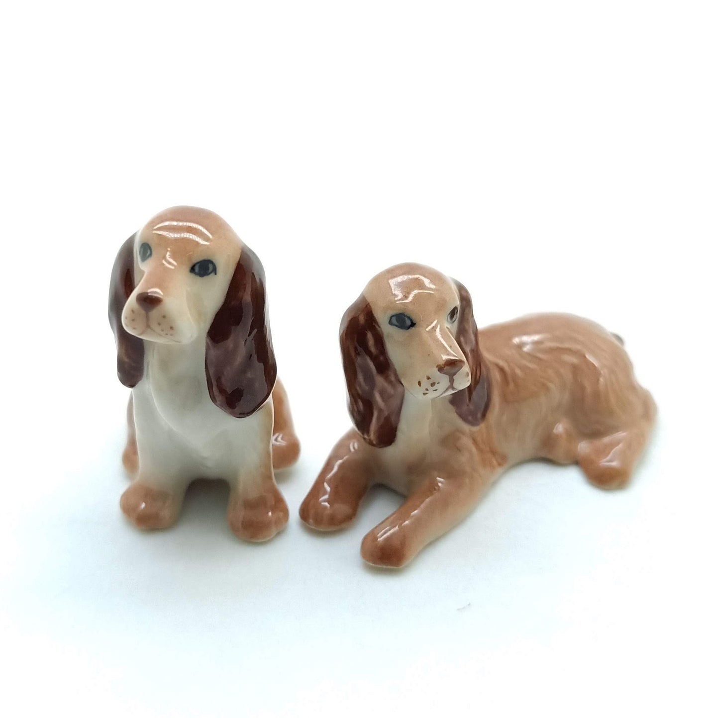 2 Brown Cocker Spaniel Dogs