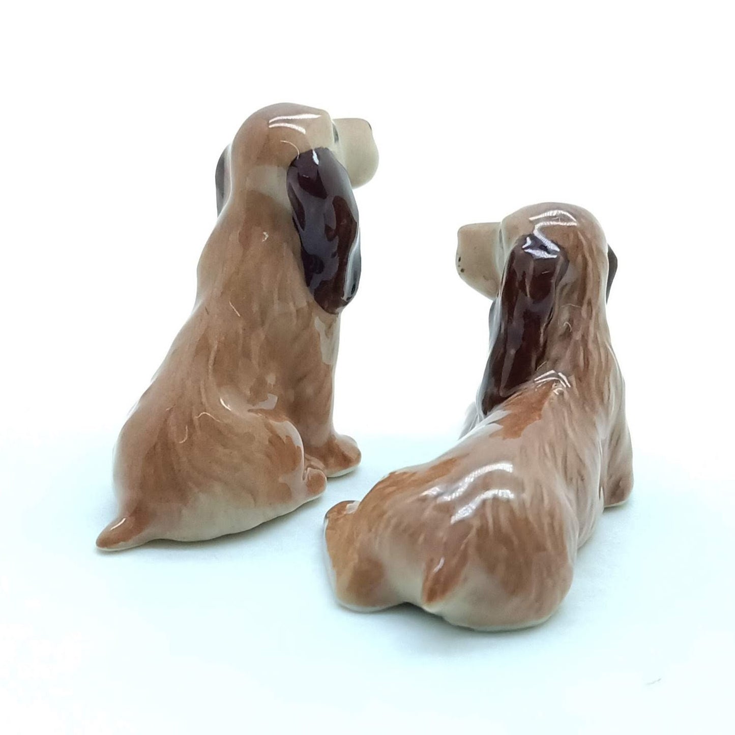 2 Brown Cocker Spaniel Dogs