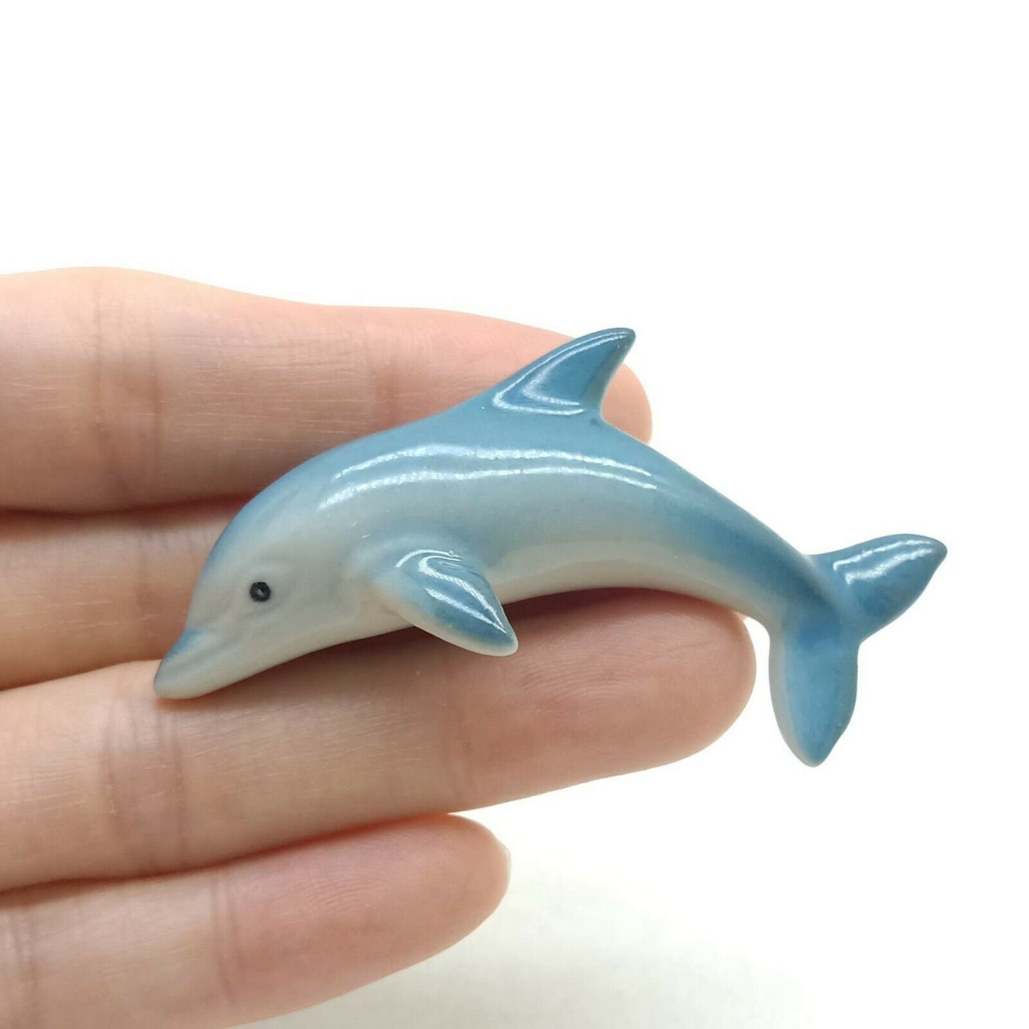 Set of 3 Dolphin Fish Ceramic Magnet