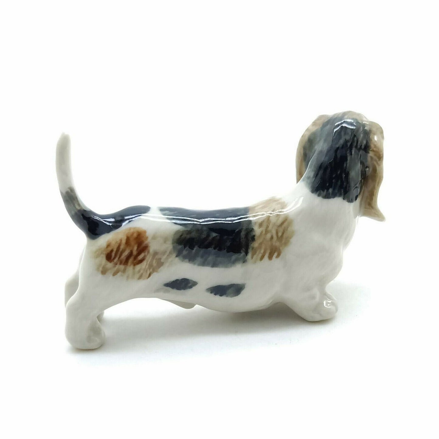 Basset Hound Dog Ceramic Figurine