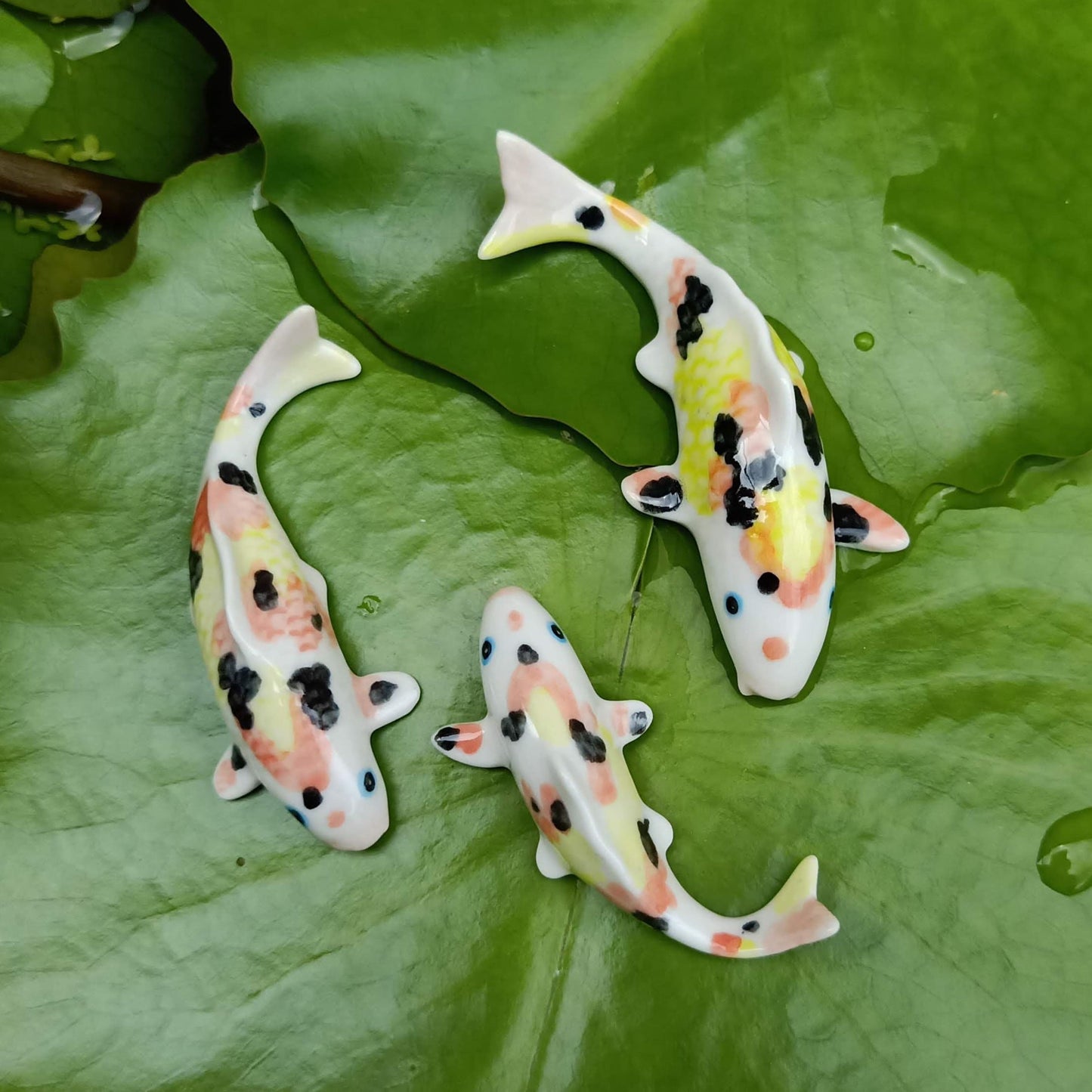 Tranquil Koi Trio