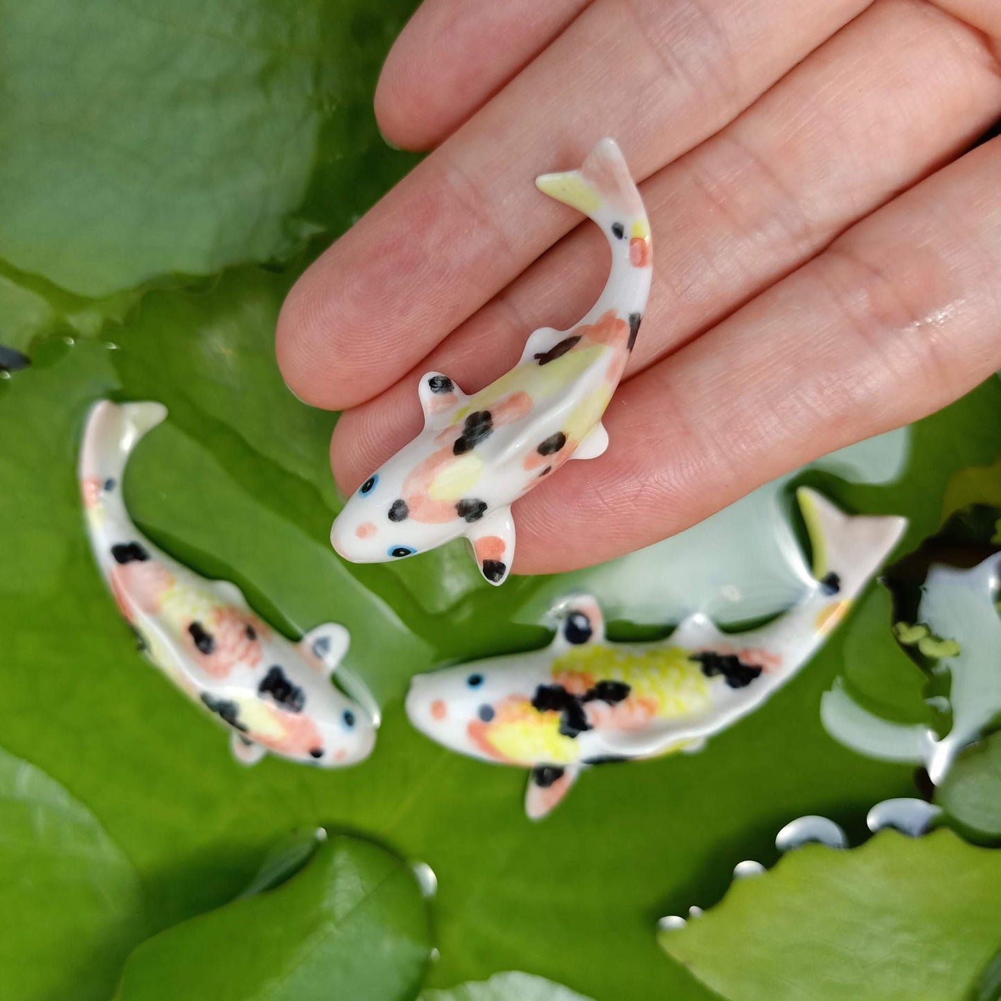 Tranquil Koi Trio