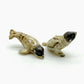 2 Seal Sea Lion Ceramic Figurines Miniature Statue