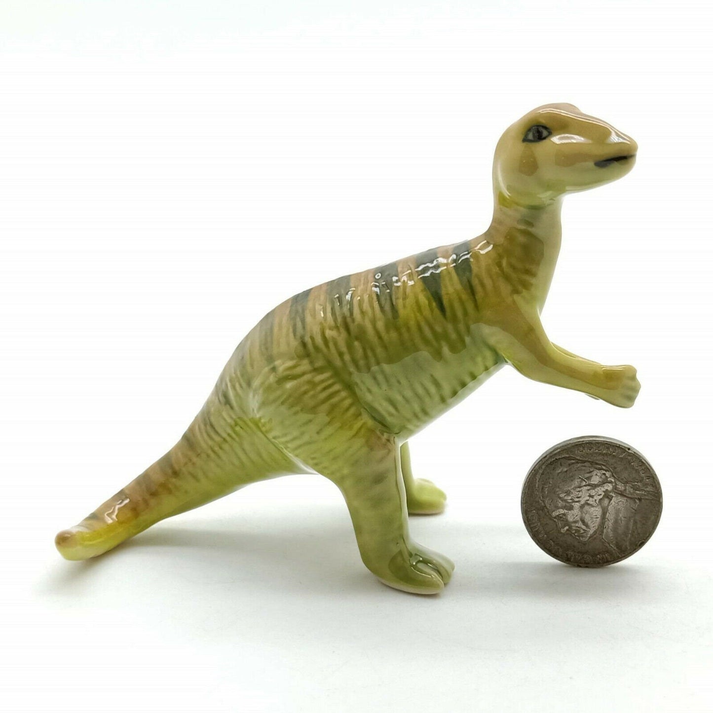 Ornithopod | Plant Eating Dinosaur Ceramic Figurine Statue