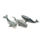 3 Sperm Whale Figurines