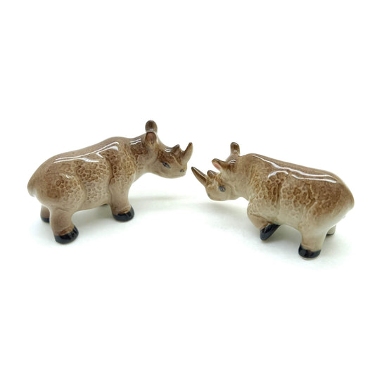 Artistic Brown Rhino Figurines: The Perfect Collectibles