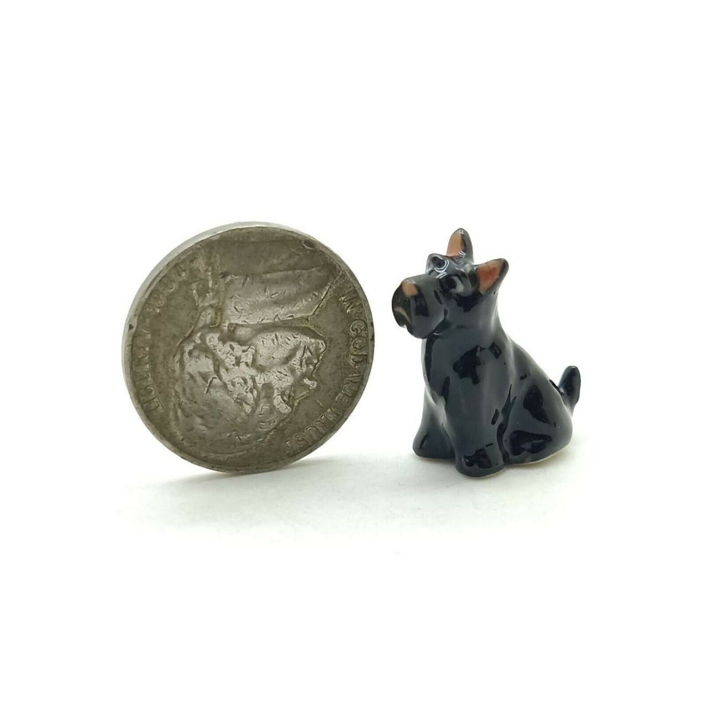 2 Tiny Scottish Terrier Dogs