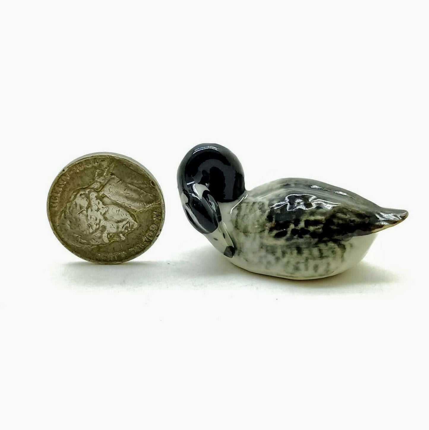 Geese Bird Bird Figurine Ceramic Miniature Family Statue