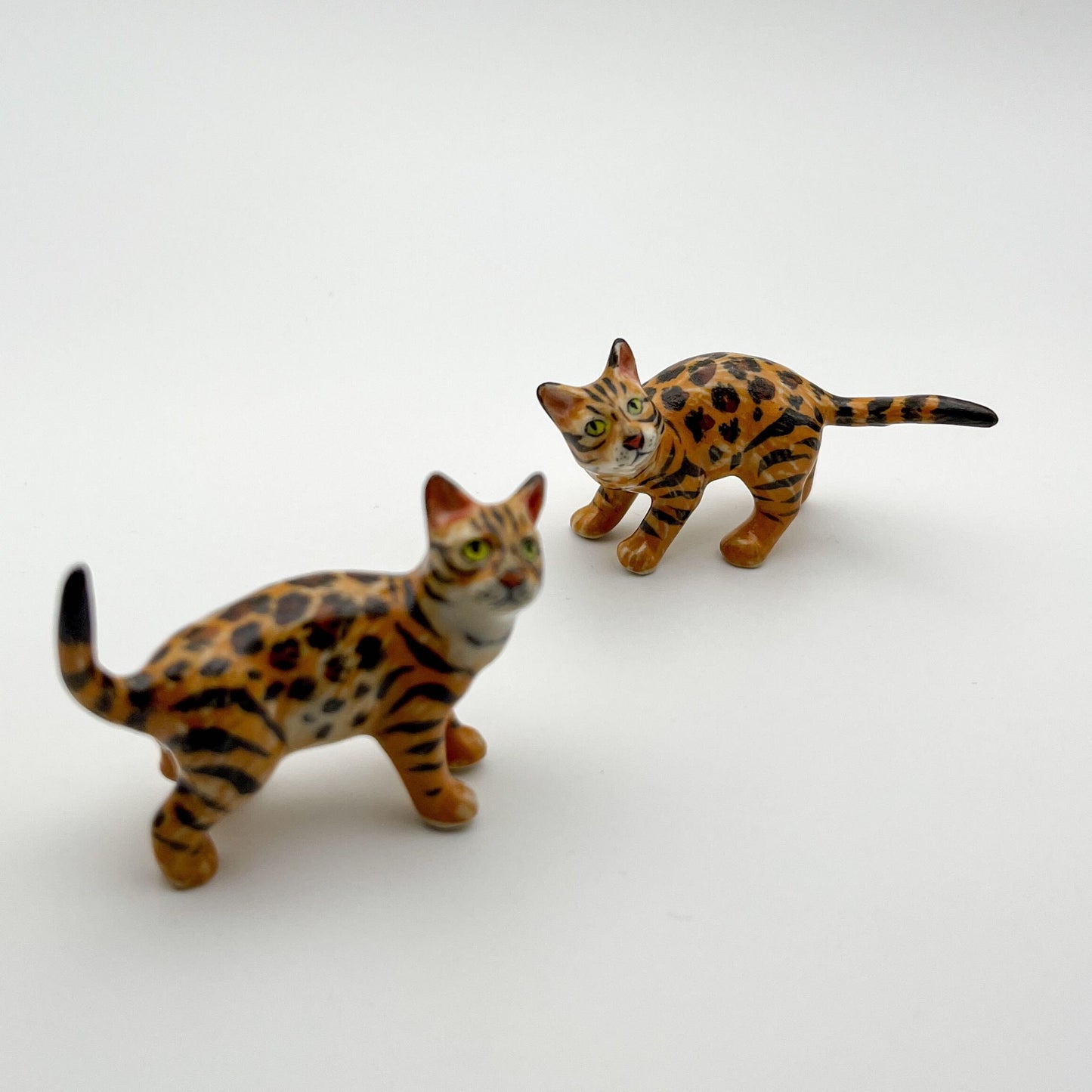 Exquisite Bengal Cat Figurines