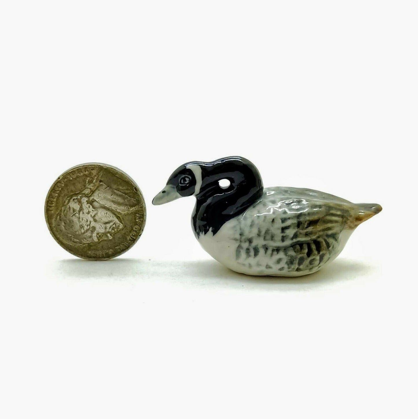 Geese Bird Bird Figurine Ceramic Miniature Family Statue