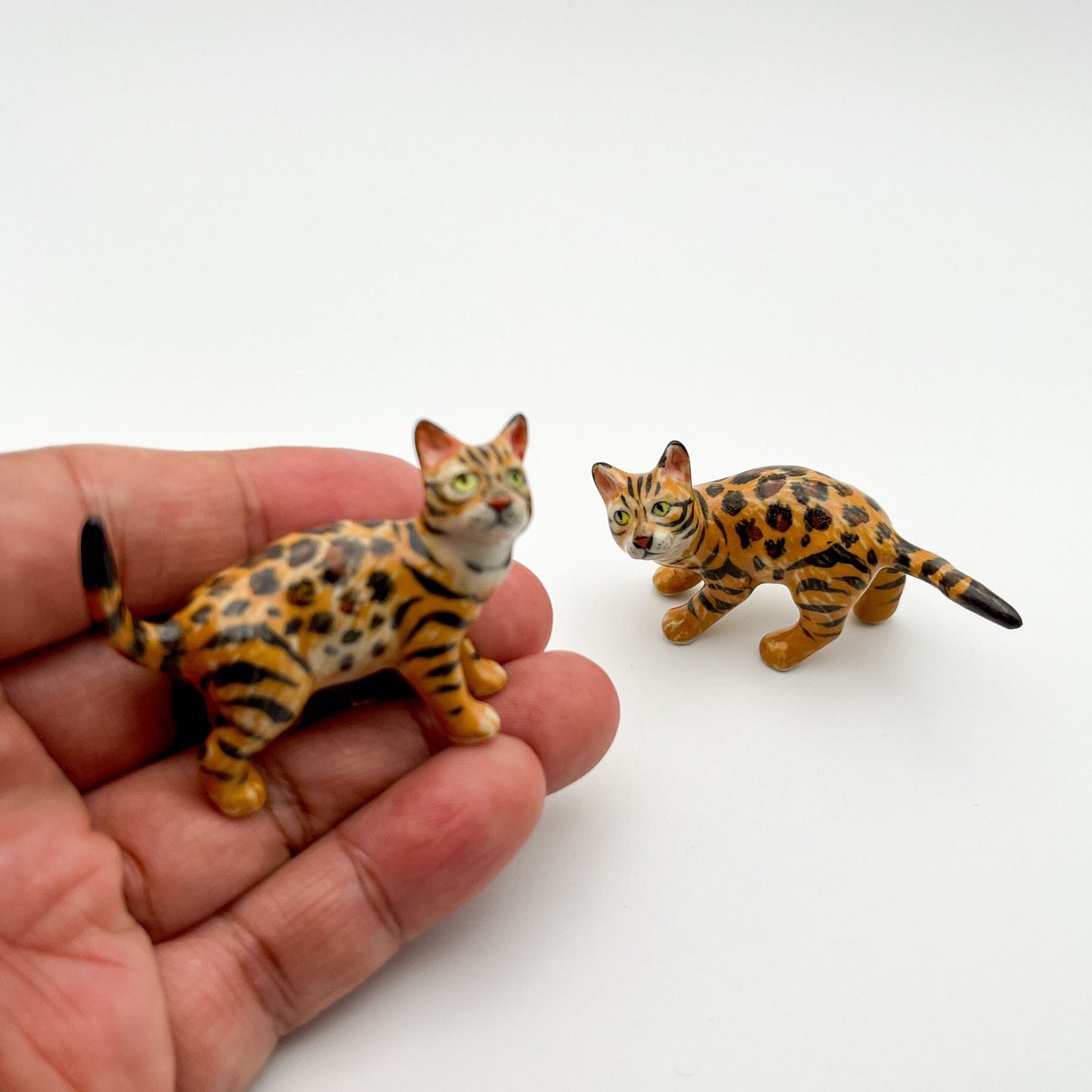 Exquisite Bengal Cat Figurines