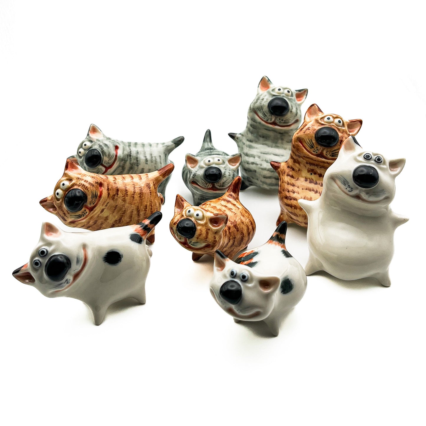 Playful Feline Friends Companion