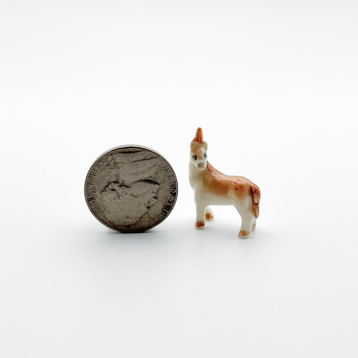 Tiny Brown Unicorn