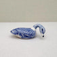 Mini Painted Blue & White Ducks