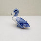 Mini Painted Blue & White Ducks