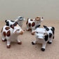 Hand-Painted Ceramic Cow Figurines (Set of 2) - Farmhouse Decor