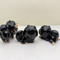 Cute Ceramic Pomeranian Trio – Dog Figurine Set with Glossy Finish, Perfect for Animal Lovers, Gift Ideas, and Shelf Décor