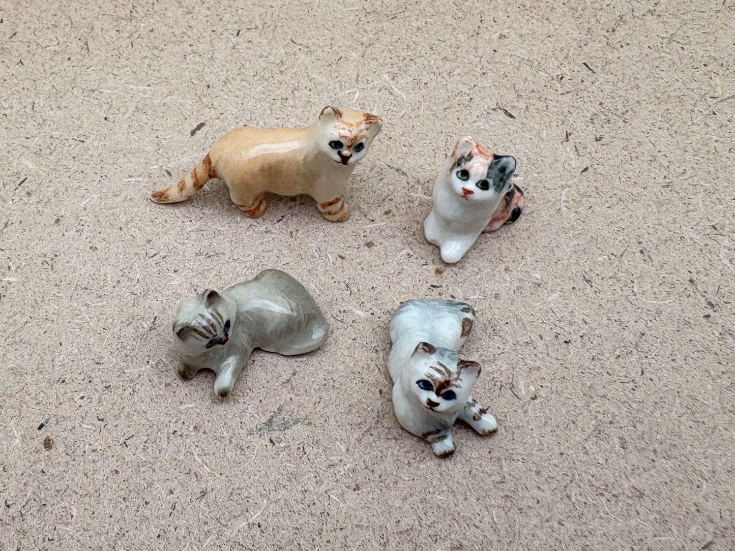 Set of 4 Mini Cats