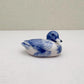 Mini Painted Blue & White Ducks
