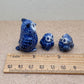 Indigo Blue Owl Set