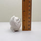 Charming White Ceramic Pomeranian Figurine Set, Trio of Lifelike Dog Figurines in Unique Poses, Ideal for Pet Lovers, Home Decor Enthusiasts