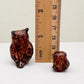 Owl family, set of 3
