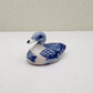 Mini Painted Blue & White Ducks