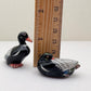 Ceramic Duck Figurines – Miniature Hand Painted Ducks | Colorful Shelf Decor