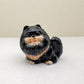 Cute Ceramic Pomeranian Trio – Dog Figurine Set with Glossy Finish, Perfect for Animal Lovers, Gift Ideas, and Shelf Décor
