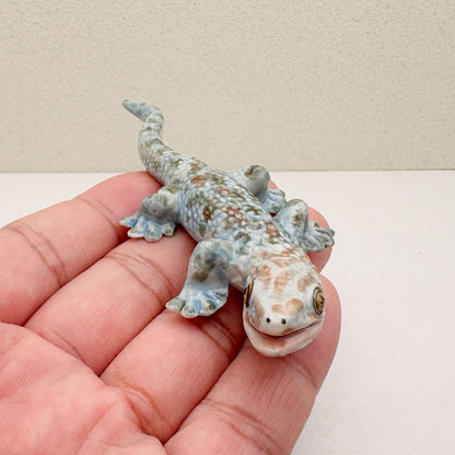 Hand-Painted Gecko
