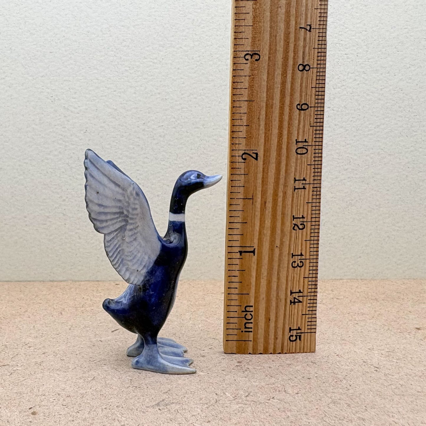 Set of 3 Mini  Blue Ducks