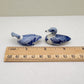 Blue & White Ducks Set