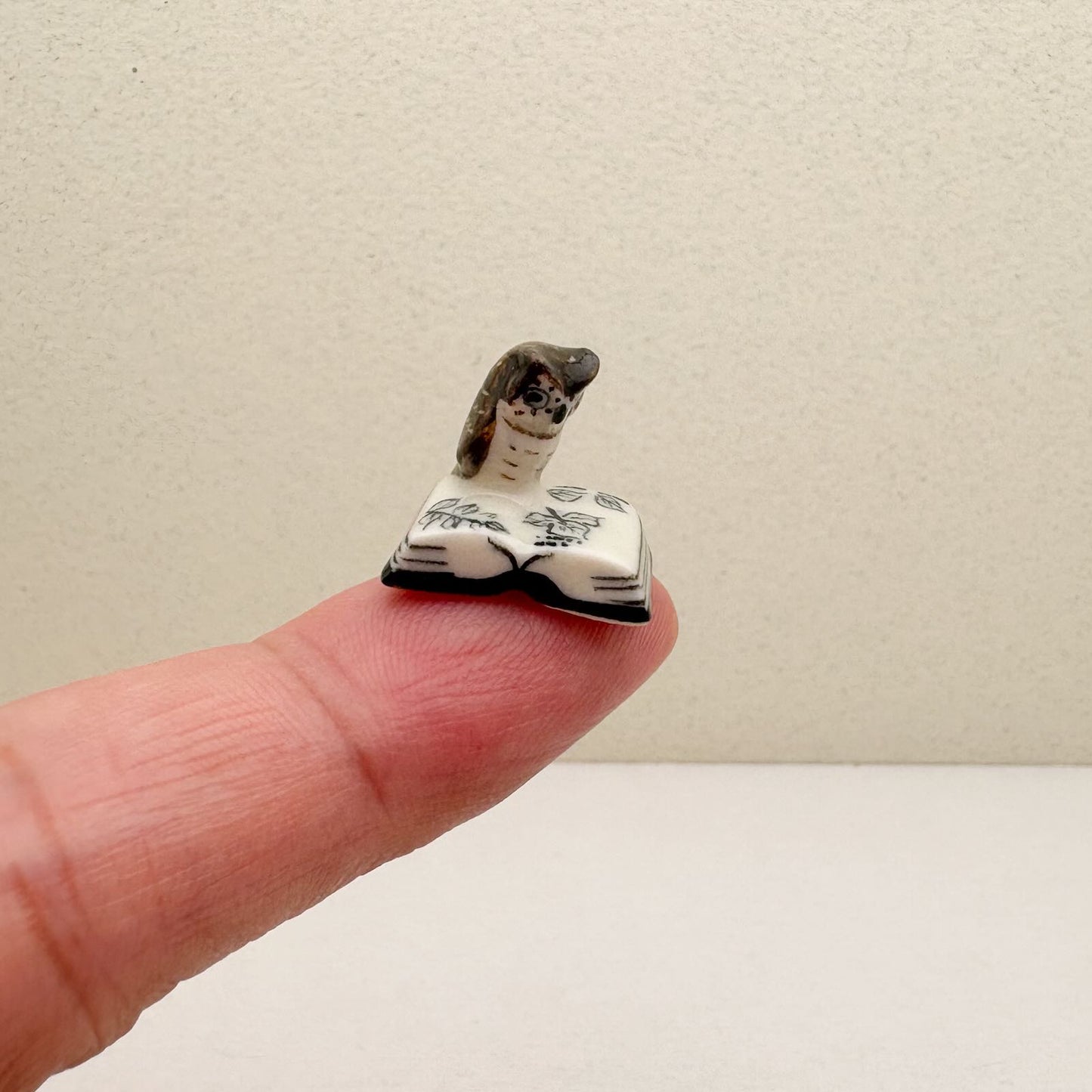 Mini Owl on Book