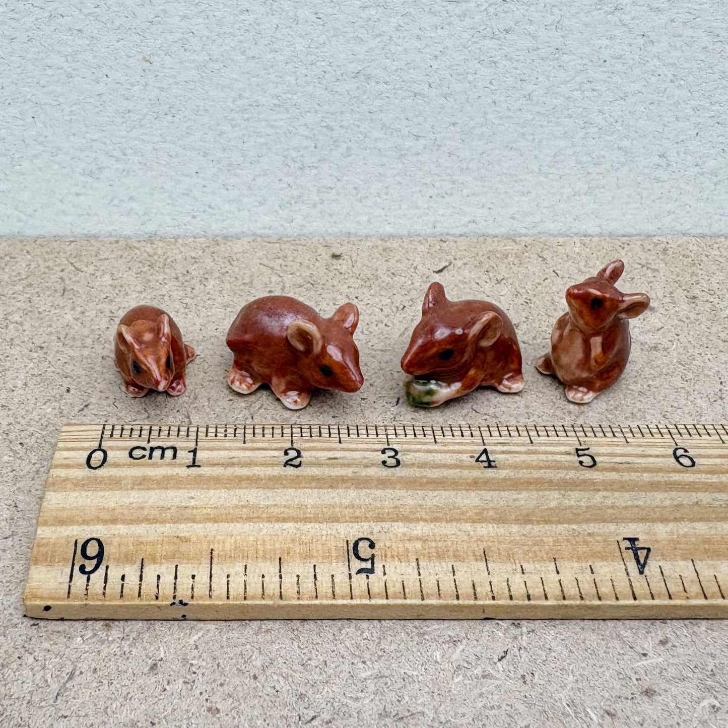 Set of 4 Tiny Mice