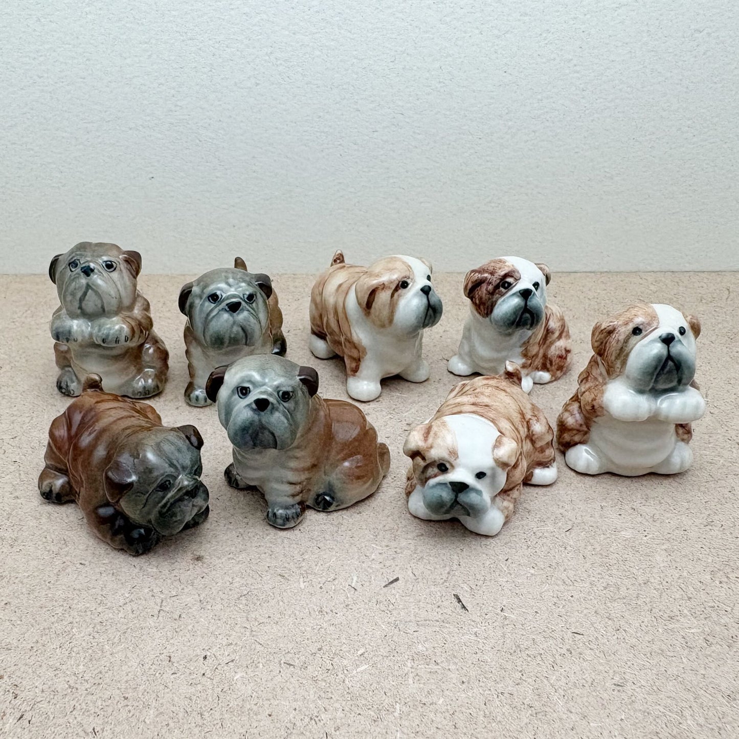 Mini Bulldogs – Set of 4