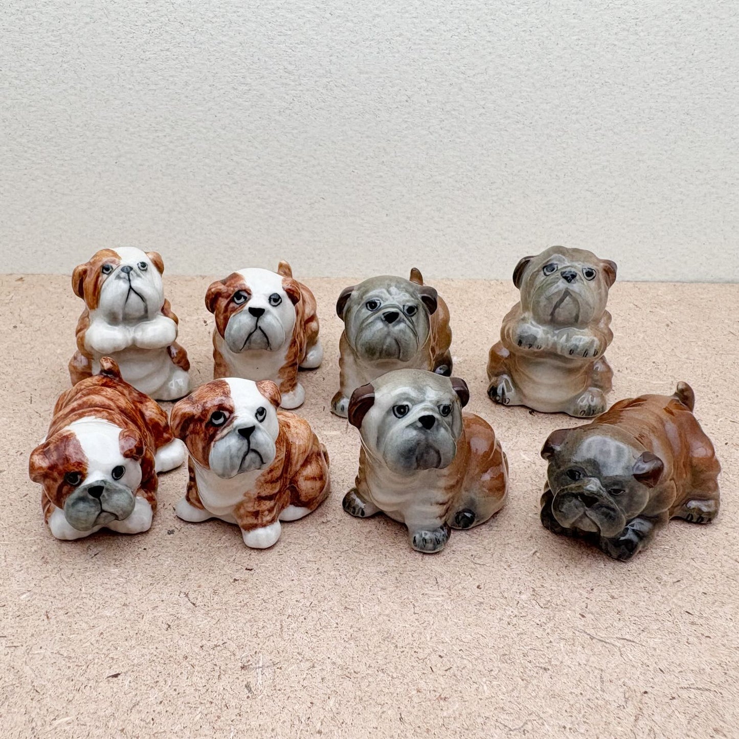Mini Bulldogs – Set of 4