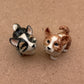 Corgi Puppy Ceramic Figurines