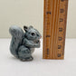 Gray Squirrels, set of 3